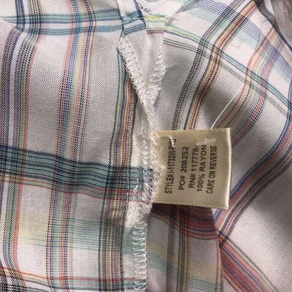 Love Stitch Womens Deja Button Up Shirt Multicolor - Picture 3 of 5